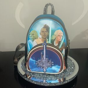 New Disney loungefly Star Wars high republic comic cover mini book bag backpack